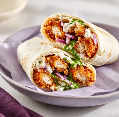 Bang Bang chicken wrap